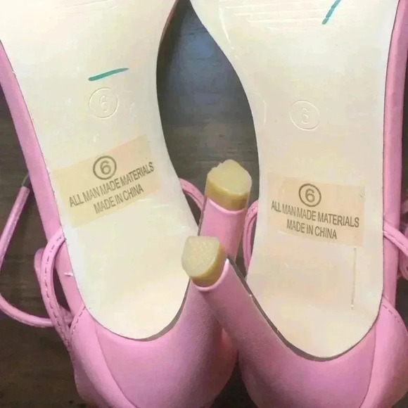 VENUS Pretty in Pink Open Toe Heels - Picture 9 of 15